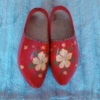 zoccoli olandesi in legno da collezione 