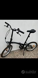 Bici B-twin 20 pieghevole