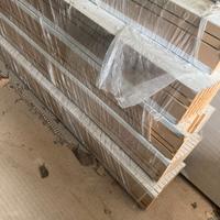 Battiscopa mdf bianco Sp 10 mm x H 6.5 x L 220 cm