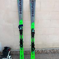 SCI Head Supershape i.Magnum 163 cm,attacchi Tyrol