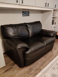 Divano 2 posti Dondi Salotti - Vera Pelle Karibù