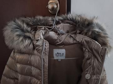 piumino con cappuccio bambina tg 11/12