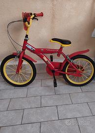 Bicicletta spiderman misura 14