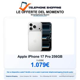 Apple iPhone 17 Pro 256GB Nuovo