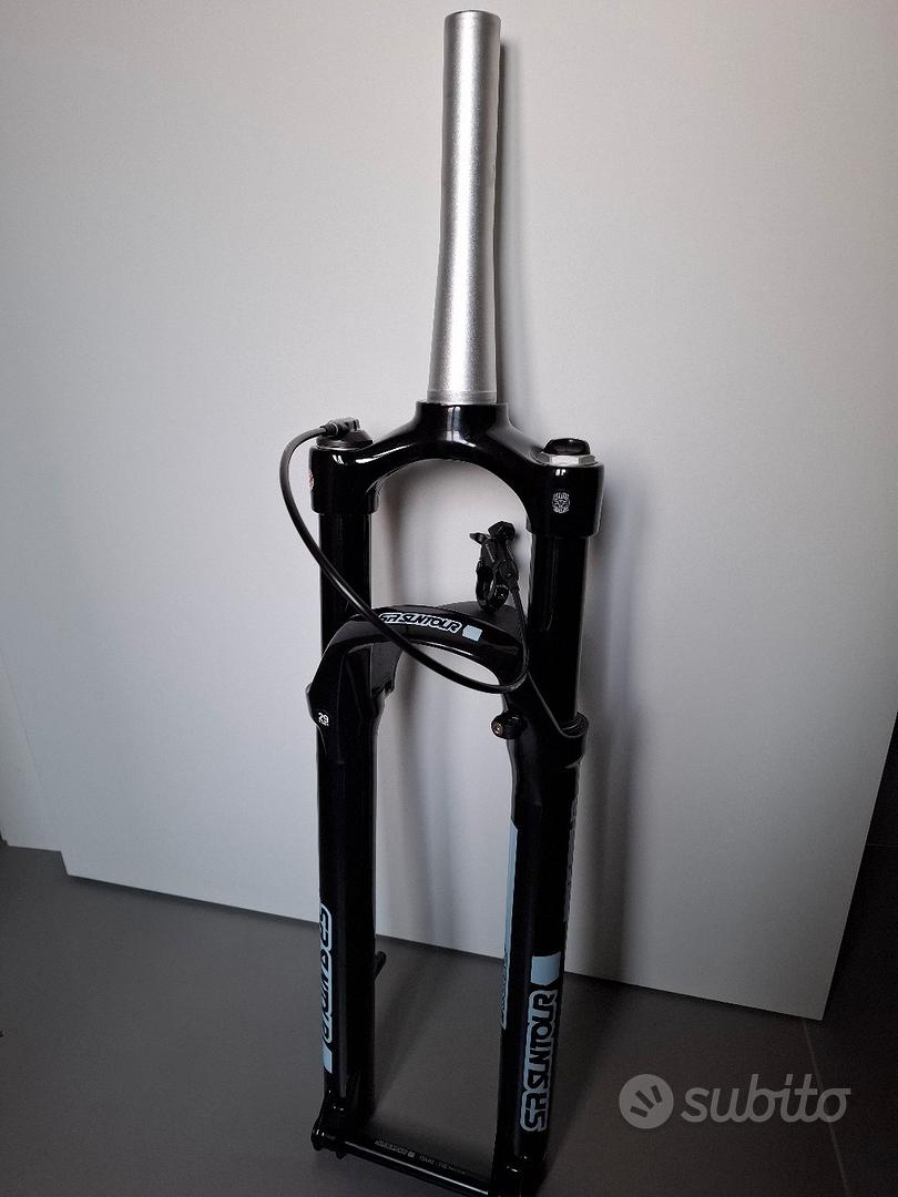 Forcella Bici Montagna 26 Pollici Forcella MTB Sospensione TOP GUN 26 - Filettata 1, Per Freni A Disco E V-Brake Forcella MTB Top Gun 26