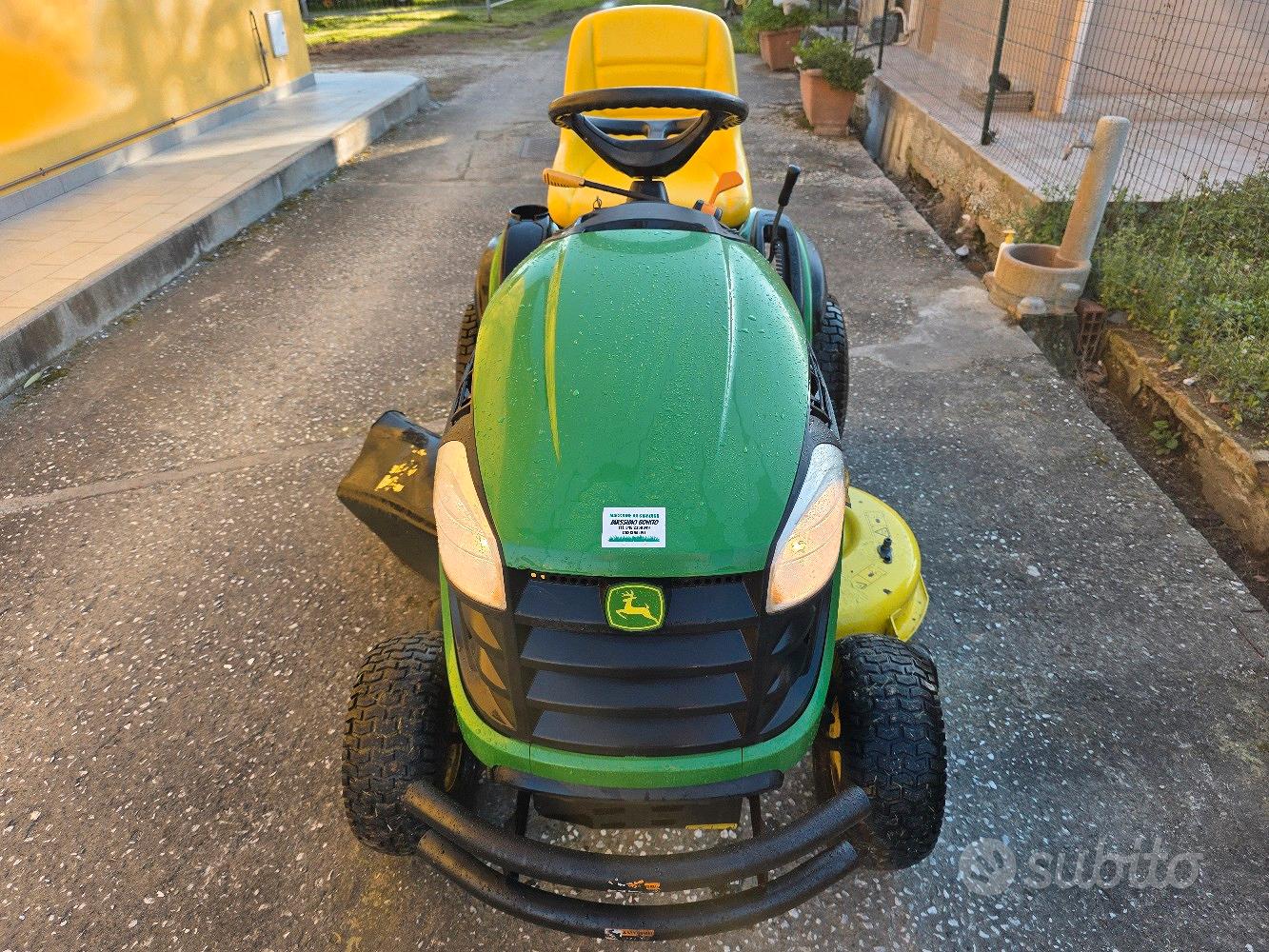 Gruppo Mandrino Per Trattorino John Deere LA140, LA145 Con Ponte 48'', Grigio - NUOVO