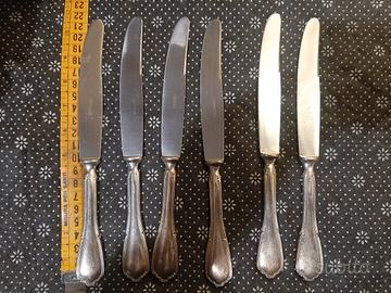 n6 coltelli e n6 cucchiai, ARG 1000 30 euro 