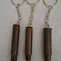 3 portachiavi bossoli 