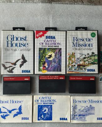 GIOCHI SEGA MASTER SYSTEM
