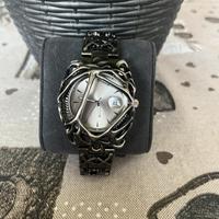 Orologio stile gotico y2k vintage in acciaio