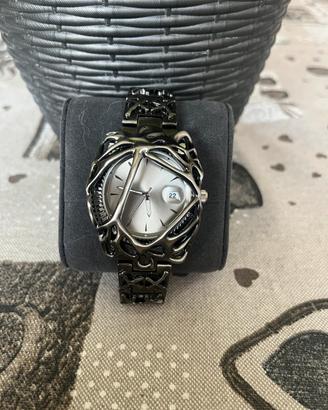 Orologio stile gotico y2k vintage in acciaio