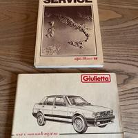 Libretto uso e manutenzione Alfa Romeo Giulietta