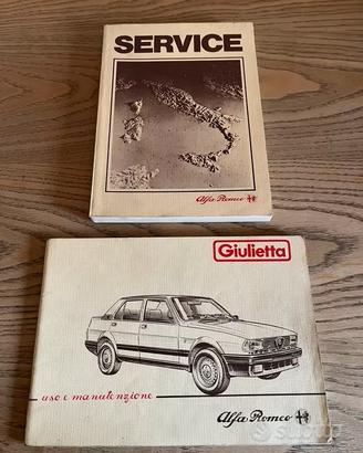 Libretto uso e manutenzione Alfa Romeo Giulietta