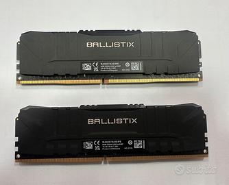Kit RAM DDR4 16GB Crucial Ballistix - 3200MHz