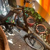 Bicicletta Pieghevole, Nero Opaco, Unisex, 20