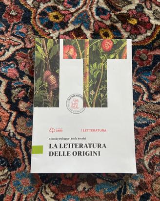 Libro di LETTERATURA ITALIANA