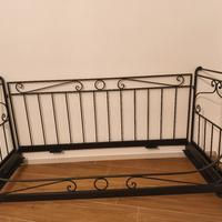 letto in ferro battuto artigianale