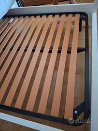 Rete a doghe 160x190 con materasso