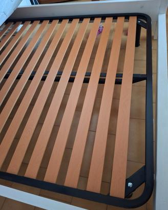 Rete a doghe 160x190 con materasso