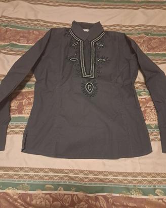 camicia da uomo di nara camicie senza bottoni