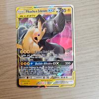 Pikachu e Zekrom Alleati Carta Pokemon 