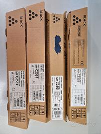 Lotto 2 Toner Originali Nero Ricoh MP C2551/C2051