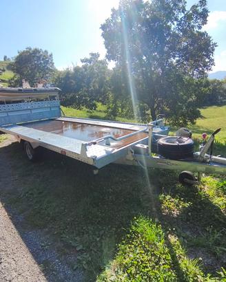 Carrello Cresci trasporto cose, auto e moto.