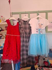  3 vestiti da bimba  8/9 anni