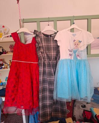  3 vestiti da bimba  8/9 anni