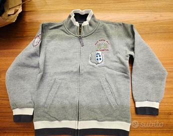 La Martina Bambini taglia 8 Cardigan Felpa Zip