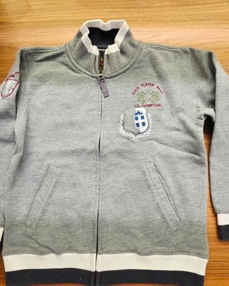 La Martina Bambini taglia 8 Cardigan Felpa Zip
