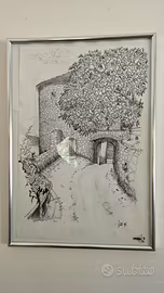 Quadro con cornice 