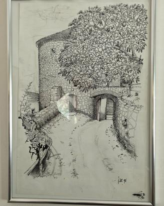 Quadro con cornice 