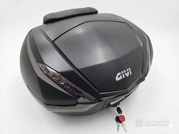 TRIS VALIGIE GIVI CON PIASTRA CENTRALE