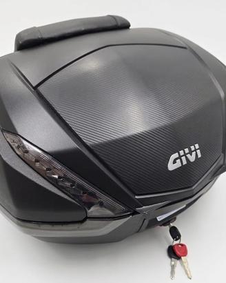 TRIS VALIGIE GIVI CON PIASTRA CENTRALE