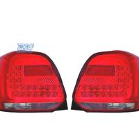 FANALI VOLKSWAGEN VW POLO 6R 09-14 LED ROSSO AFFUM