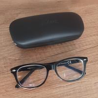 Montatura nera Clark 