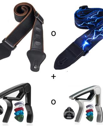 Tracolla Chitarra + Capotasto + Accessori