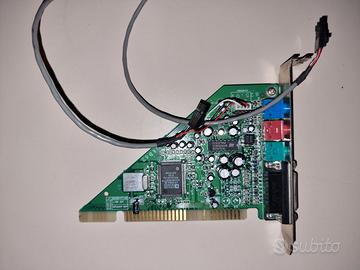 Scheda audio AZTECH SC16 pc anni '90