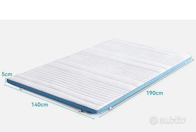Topper materasso letto francese