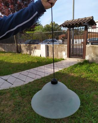 Set lampadario plafoniere - applique da esterno