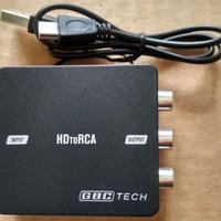 GBC TECH 14281056 Convertitore da HDMI ad AV/RCA