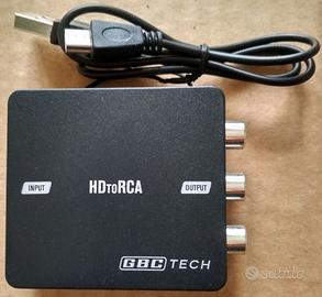 GBC TECH 14281056 Convertitore da HDMI ad AV/RCA