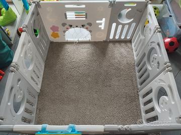 RECINTO/BOX PER BAMBINI PIEGHEVOLE 14 PANNELLI