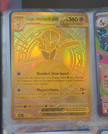 carta pokemon mega gardevoir EX oro