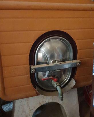 Vasca botte in cemento