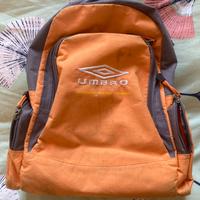 Zaino Umbro Sport - arancione e grigio