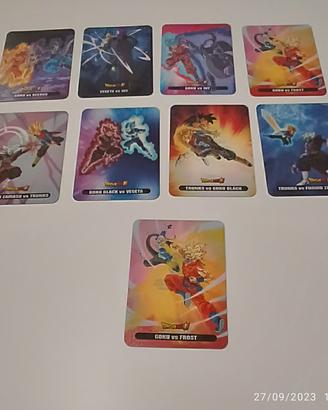 set lamincard dragon ball vs