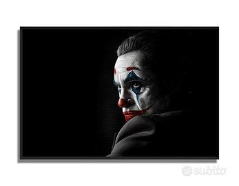 Quadro Stampa su Tela Clown Artistico 70x120 cm