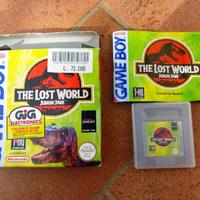 The Lost World – Jurassic Park cassettina Game Boy